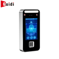 Control de Acceso con Reconocimiento Facial Guidi, Módulo de Pantalla LCD IPS de 4.3 Pulgadas con Función de Reinicio, Resistente al Agua, Personalización OEM/ODM