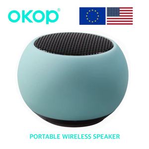 OKOP579 Altavoz Portátil Mini Subwoofer Macaron de Alto Volumen con LED RGB para Exteriores, Hogar y Computadora - Product Image 1