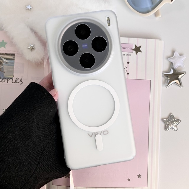 Simple New for Vivo X200 Anti Drop Phone Case Scrub Magnetic All Wrap Protective Case for Vivo X200 Ultra