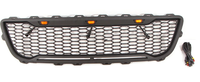 Accesorios de Tuning para Ford F150 1999 2000 2001 2002 2003, Parrilla Delantera ABS con Luz LED de Giro