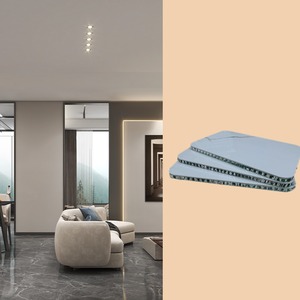 Nhà sản xuất cung cấp Nhôm tổ ong Bảng điều khiển chống cháy Composite Sandwich Panel - Product Image 5