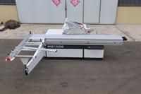 Scie à panneaux inclinable à 45 degrés de haute qualité avec grande housse anti-poussière, machine de découpe du bois électrique entièrement automatique, moteur 5,5 kW, horizontale