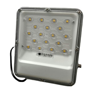 แผงไฟโซลาร์เซลล์ LED 1200lm แผงเซลล์แสงอาทิตย์10/15H อายุการใช้งานแบตเตอรี่4000K สีขาวนวล/พลาสติก200W/300W สำหรับ Road ROHS - Product Image 2
