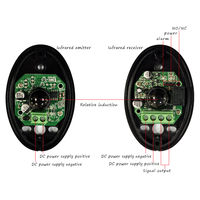 Módulo de Sensor Infrarrojo Responsivo, Unidad de Activación de Seguridad con Detección Automática para Sistemas de Puertas Automáticas y Puertas Correderas