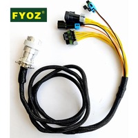 Harnais d'attache à 14 broches 6719697 pour chargeuse compacte Bobcat, pelle rétrocaveuse, niveleuse, raboteuse, débroussailleuse de souches, lame en V