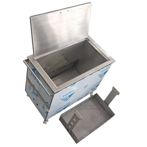 Bac <span class=keywords><strong>de</strong></span> trempage électrique chauffant 145L avec équipement <span class=keywords><strong>de</strong></span> nettoyage ultrasonique en acier inoxydable 304 pour usage en cuisine - Product Image 1