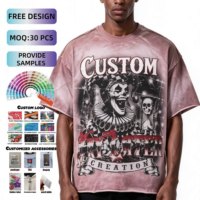 Camiseta Personalizada con Tu Logotipo, Estilo Vintage, Cuello Redondo, para Hombre, 100% Algodón, Impresión Digital, Etiqueta Personalizada, Corte Holgado, Secado Rápido