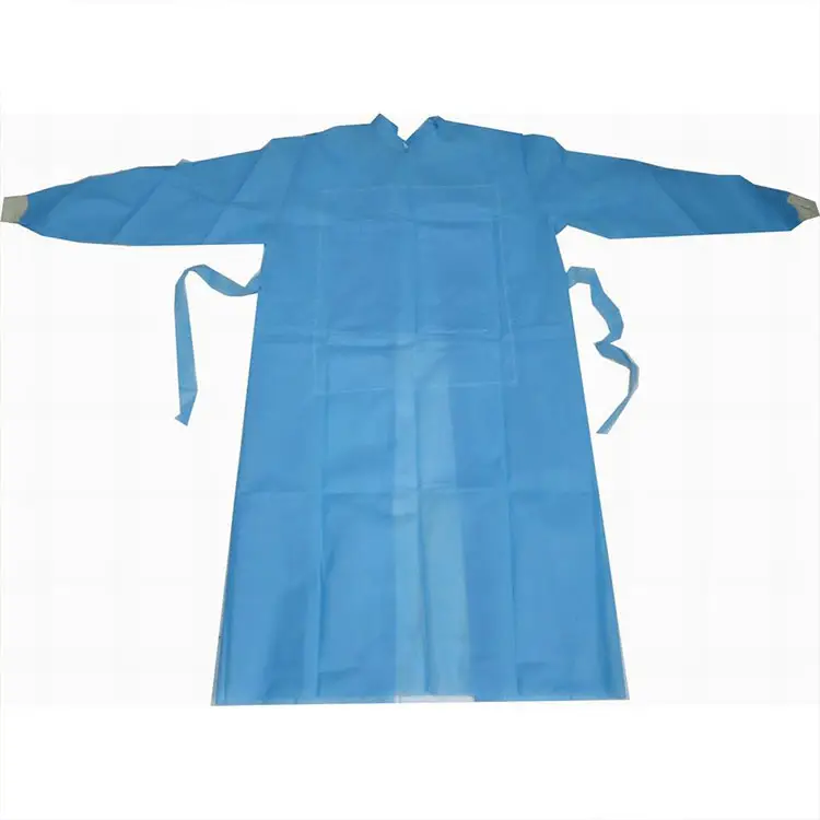 China factory bulk wholesale high quality disposable level 1 SMS isolation gown for hospital