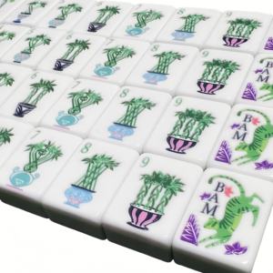 Ensemble de Mahjong Américain Moderne Personnalisé <span class=keywords><strong>à</strong></span> Quatre Couches, Vente en Gros, Comprend 160 Tuiles en Acrylique, Jeu de Casino, <span class=keywords><strong>Poker</strong></span> - Product Image 6