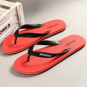 Tongs pour hommes, sandales de plage d'été, semelle EVA antidérapante, chaussures d'extérieur, taille 40 41 42 43 44 45, design à bout ouvert - Product Image 2