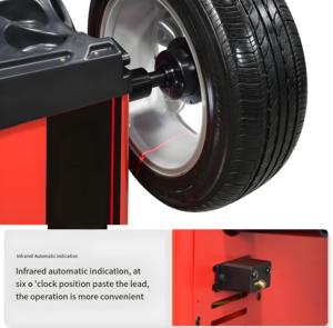 Ce cấp giấy chứng nhận 24 inch lốp cân bằng máy cho tự động sửa chữa cửa hàng bánh xe cân bằng cho xe cửa hàng dịch vụ - Product Image 6