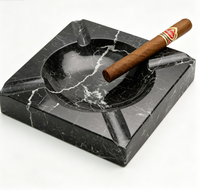 Cendrier en marbre personnalisé pour cigares, Bob Marley, décoration de bureau et bar, cendrier antique style old school, cendrier en marbre noir pour hôtel, maison, salon
