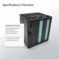 6ES7314-6CG03-0AB0 S7-300 CPU314C-2DP Pengontrol CPU Antarmuka MPI 24DI/16DO 4AI 2AO Pt100