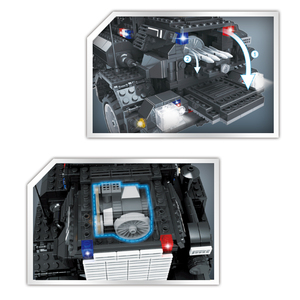 Woma usine OEM ODM 2393 pièces briques personnalisées Swat Police camion combattant blocs de construction jouets pour cadeaux (C0558) - Product Image 4