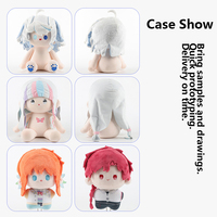 Poupées en peluche personnalisées en gros, personnages humains, douces, rembourrées, couleur personnalisée, rembourrage en coton PP, logo personnalisé, vente directe d'usine, OEM