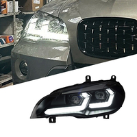 Ensemble de phares à LED de style nouveau compatible avec les phares X5 E70 SUV 2007 à 2013, feux de jour séquentiels