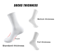 Qualité équipage mode grip broderie femmes compression logo impression hommes designer sport chaussettes personnalisées
