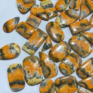 Jaspe Abeille 100% Naturel de Qualité Supérieure, Cabochon en Vrac, Prix de Gros, pour la Fabrication de Bijoux, Vente en Gros OEM - Product Image 3