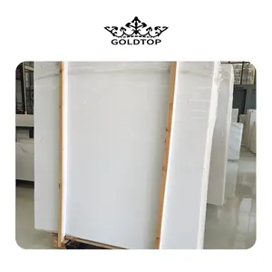 GOLDTOP OEM/ODM Marmore оптовая продажа глянцевых аристоновых мраморных плит из белого оникса для напольной плитки и кухонных столешниц