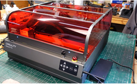 Graveur Creality Falcon2 PRO 22W, machine de découpe et de gravure à diode de bureau et kit rotatif pour la gravure d'objets cylindriques