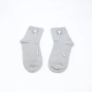 十导电织物电极袜子用于血液循环电极缓解疼痛按摩袜子