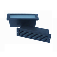 Luminaire encastré carré IP65 à led en aluminium pour rampe d'éclairage d'escalier