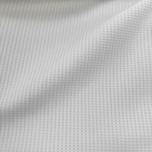 Garantía de calidad 170Gsm Tejido de punto de poliéster ligero Malla elástica teñida Lisa Ropa deportiva Uniformes de ropa transpirable - Product Image 1