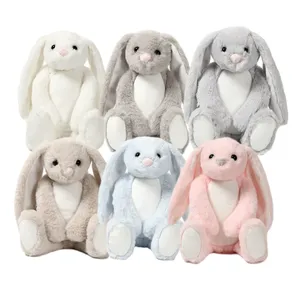 Vendita Diretta di Coniglietti Pasquali in Peluche con Logo Termotrasferibile, Bambola per Sublimazione Termica - Product Image 5