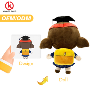 Kinqee Custom 10-20cm di peluche simpatici giocattoli di peluche personalizzati peluche personaggio <span class=keywords><strong>Anime</strong></span> peluche regalo <span class=keywords><strong>per</strong></span> <span class=keywords><strong>bambini</strong></span> - Product Image 2