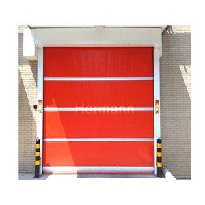 Grandes quantités de volets roulants rapides en polychlorure de vinyle coloré, portes de volets roulants rapides électriques - Product Image 3