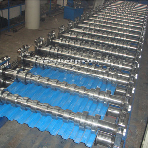 Machine de formage de rouleaux de tuiles métalliques à <span class=keywords><strong>prix</strong></span> d'usine, machine de fabrication de tôles de toiture <span class=keywords><strong>IBR</strong></span> en zinc - Product Image 4