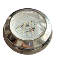 Plafonnier de lecture 2026Yacht RV spécial pour toit, en acier inoxydable blanc, 3/4 pouce, à montage en surface pour intérieur