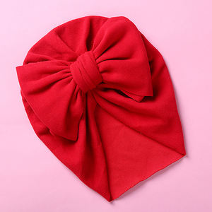 Turban Bébé Nouveau-né Fille, Bonnet d'Hôpital en Coton avec Grand Nœud pour Cheveux, Bandeau pour Tout-petit et Enfant - Product Image 5