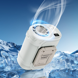 Rechargeable Waist Fan 8000mAh 100 Speeds with LED Digital Display 290g Cooling for Sports Cycling - Product Image 4