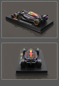 20243 RB20 Prodotto su Licenza Red Bull Burago 2024 <span class=keywords><strong>F1</strong></span> <span class=keywords><strong>1</strong></span>:43 (Con Casco) Modello di Auto in Lega di Simulazione <span class=keywords><strong>1</strong></span># 11# - Product Image 4