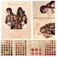 Palette de fards à paupières et de blush Bella Ulramo 117 couleurs, durable, nacré, mat, imperméable, résistant à la transpiration, en gros