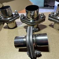 Nuevo Conector de Tubo de Escape para Automóvil SLK de Acero Inoxidable SS201/SS304 con Junta de Rosca de Resorte y Junta Esférica Tipo Donut AC