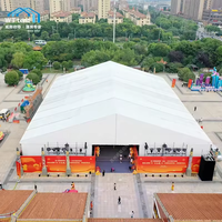 Prix Usine 15 x 25 m – Grande Vente : Structure en Aluminium avec Toit en PVC pour Mariages et Événements Commerciaux