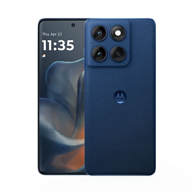 Original Motorola Moto edge 60 5G Smartphone 6.67" HD+ OLED Curved Display Dimensity 7300 triple camera 50MP+50MP+10MP android15