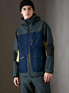 Chaqueta de Esquí Snowin Personalizada, Impermeable, Transpirable, Cortavientos, Polartec, Tallas Grandes, Unisex, con Contraste de Color, para Esquí de Montaña - Product Image 5