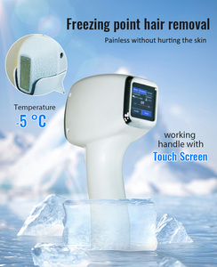 ลดราคาสุดพิเศษ -5 ℃   เครื่องกำจัดขนด้วยเลเซอร์ไดโอดจุดเยือกแข็ง 808 1-100J ปรับพลังงานได้ทั้งร่างกาย เครื่องกำจัดขนเพื่อความงาม - Product Image 3