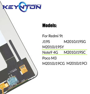 <span class=keywords><strong>Pantalla</strong></span> LCD con Digitalizador Táctil y Marco para <span class=keywords><strong>Xiaomi</strong></span> Redmi 9T - Product Image 4