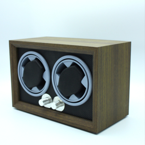 Hộp xoay đồng hồ tự động Walnut với khả năng xoay 5 tốc độ êm ái, hộp đựng đồng hồ tiện lợi - Product Image 1