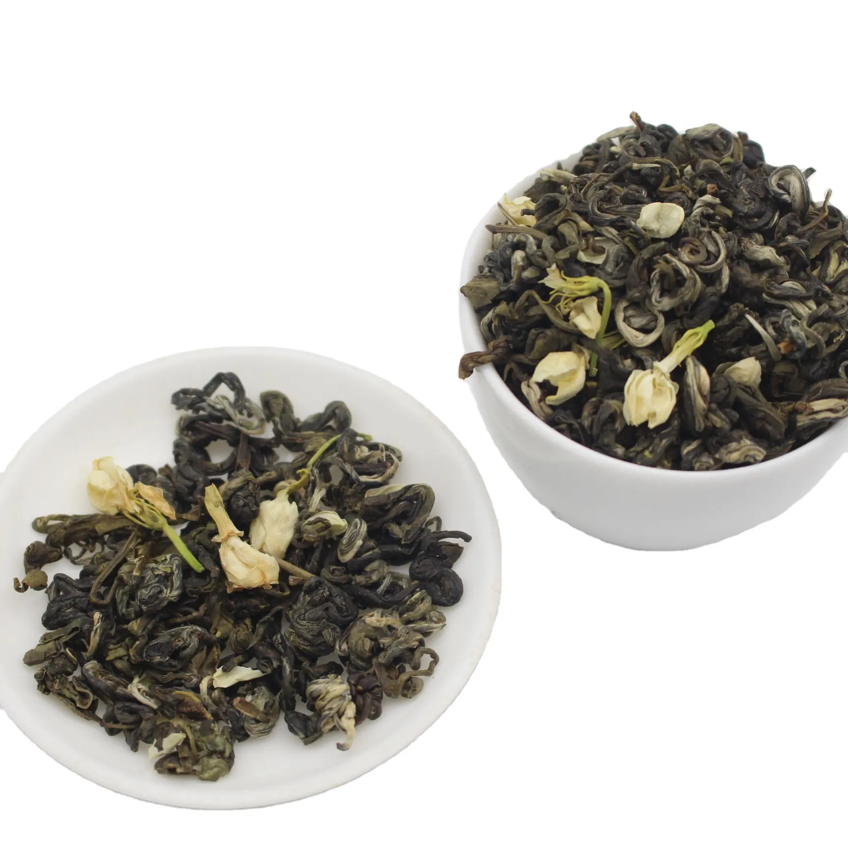 Jasmine ingredientes do saco de chá verde, com certificação haccp para fazer bolhas de tecido, chá jasmine