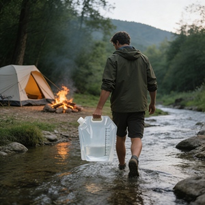 Sac <span class=keywords><strong>à</strong></span> eau pliable avec fenêtre transparente pour une visualisation facile du niveau d'eau en un coup d'œil - Product Image 5