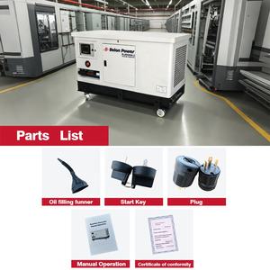 Usine Belon 28KW 30KW CE /GS générateur triphasé 4 cylindres 4 temps générateur d'essence refroidi à l'eau 121/40A - Product Image 4