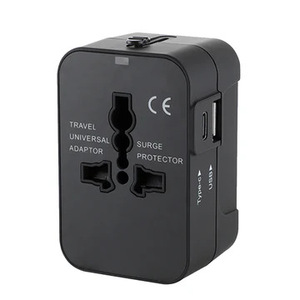 Adaptador de Viaje Universal Multifunción, Carga Rápida 1A1C, Enchufe Todo en Uno para EE. UU., UE, Reino Unido y Australia - Product Image 1