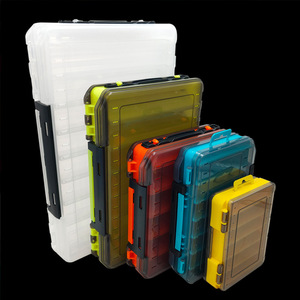 Doppelseitige Plastik-Angelköderbox für Flussangeln mit Tintenfisch-Jigs, Minnows und Köderzubehör - Product Image 4