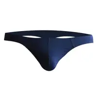 WangJiang - Men's Custom Ice Silk Thong, Sexy Underwear