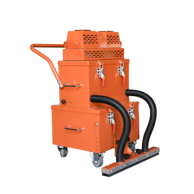 50L 2.4KW High Power Industrial Dry Vacuum Cleaner with Motor & Engine High Quality Commercial Cleaning Machine